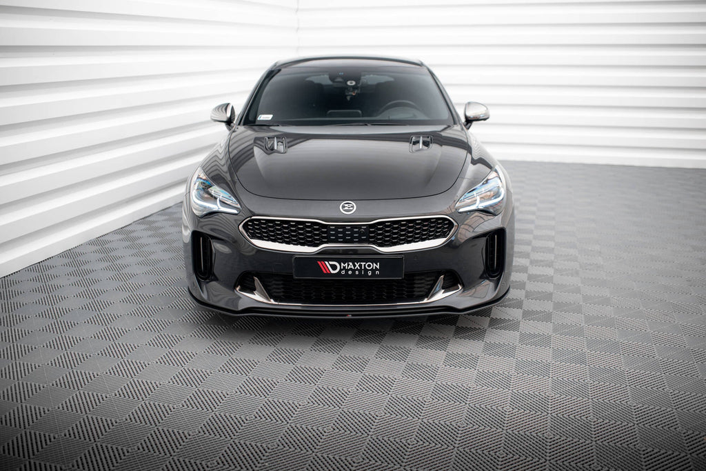 MAXTON DESIGN STREET PRO FRONT SPLITTER KIA STINGER GT / GT-LINE MK1