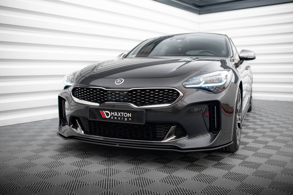 MAXTON DESIGN STREET PRO FRONT SPLITTER KIA STINGER GT / GT-LINE MK1