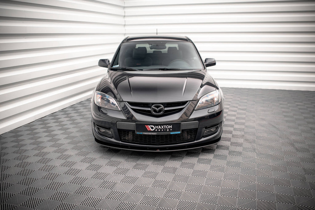 MAXTON DESIGN STREET PRO FRONT SPLITTER MAZDA 3 MPS MK1