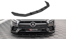 MAXTON DESIGN Street Pro Front Splitter Mercedes A35 AMG / AMG-Line Aero Pack W177