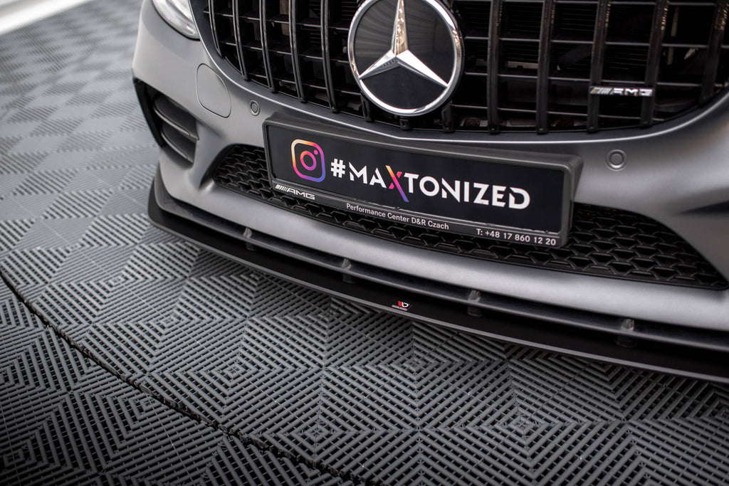 MAXTON DESIGN STREET PRO FRONT SPLITTER MERCEDES-AMG C43 COUPE C205 FACELIFT