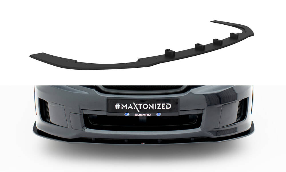 MAXTON DESIGN Street Pro Front Splitter Subaru Impreza WRX STI Mk3 Facelift