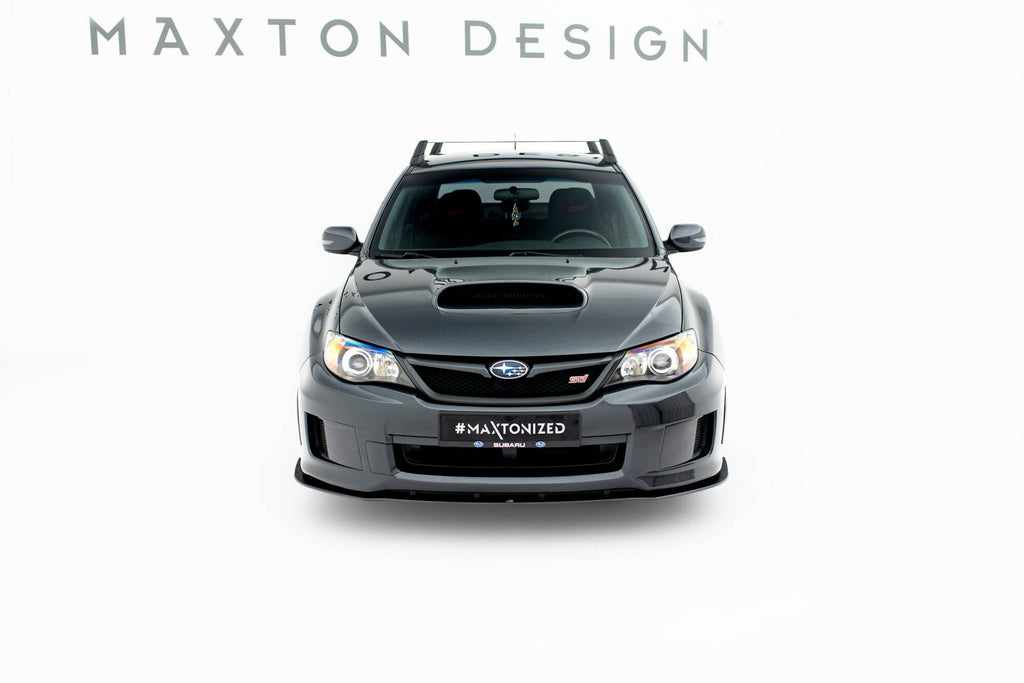 MAXTON DESIGN Street Pro Front Splitter Subaru Impreza WRX STI Mk3 Facelift