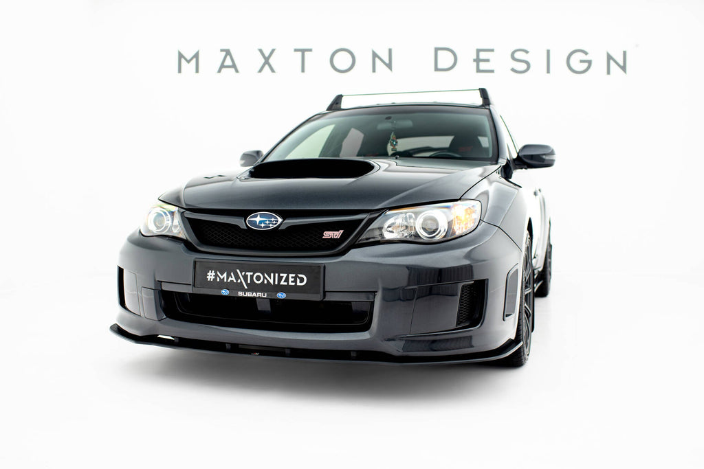 MAXTON DESIGN Street Pro Front Splitter Subaru Impreza WRX STI Mk3 Facelift
