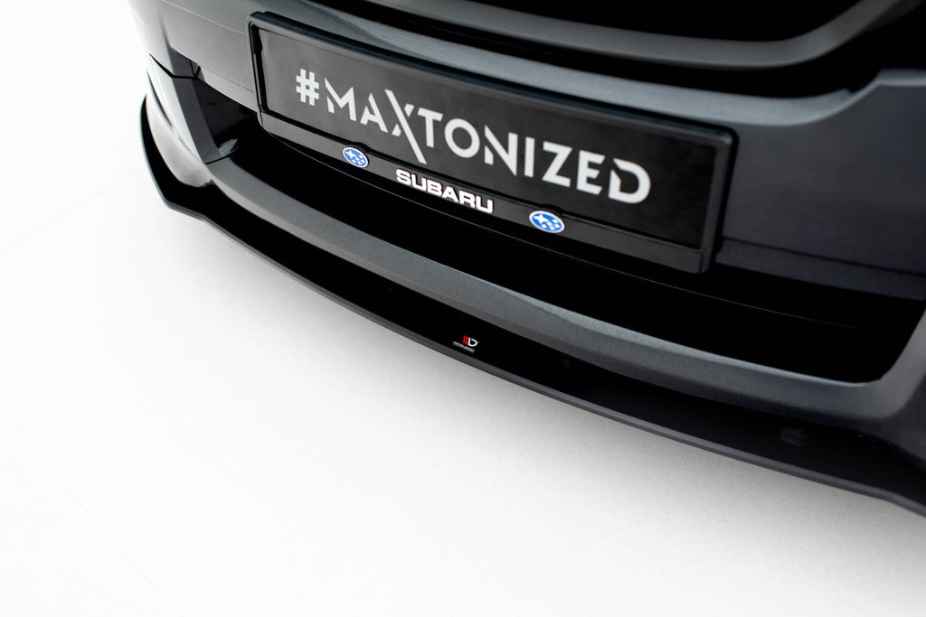 MAXTON DESIGN Street Pro Front Splitter Subaru Impreza WRX STI Mk3 Facelift