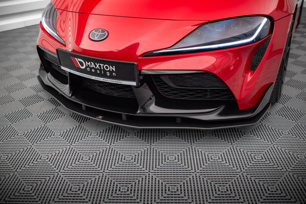 MAXTON DESIGN STREET PRO FRONT SPLITTER TOYOTA SUPRA MK5