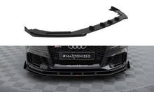 Load image into Gallery viewer, MAXTON DESIGN STREET PRO FRONT SPLITTER V.1 + FLAPS AUDI RS3 SEDAN 8V FACELIFT