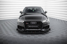 Load image into Gallery viewer, MAXTON DESIGN STREET PRO FRONT SPLITTER V.1 + FLAPS AUDI RS3 SEDAN 8V FACELIFT