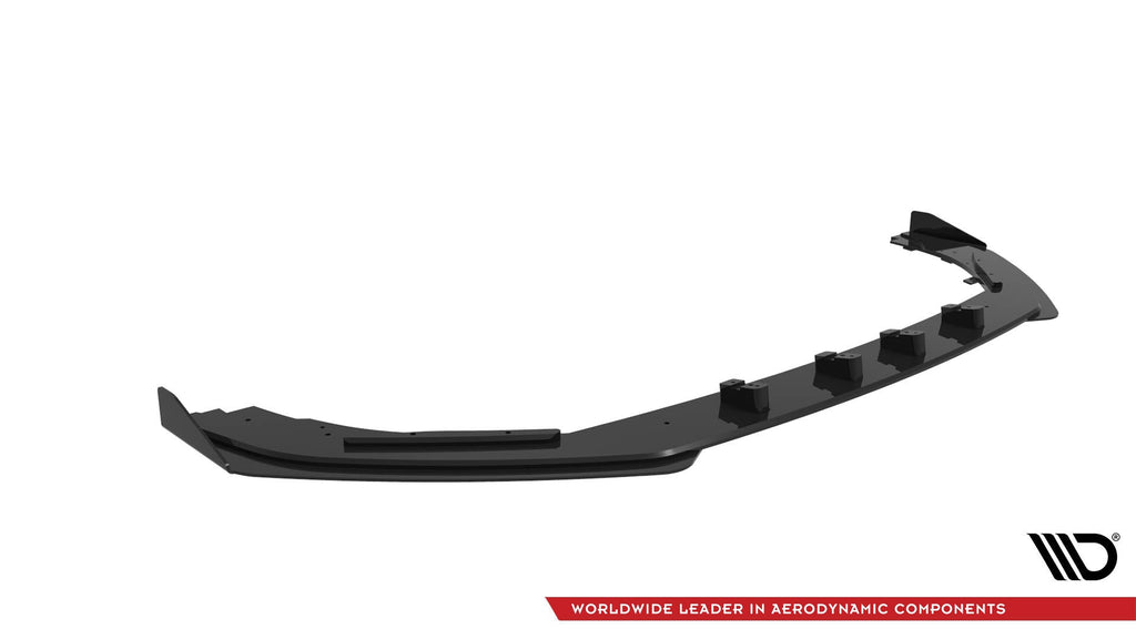 MAXTON DESIGN STREET PRO FRONT SPLITTER V.1 + FLAPS AUDI RS3 SEDAN 8V FACELIFT