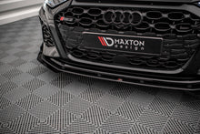 Load image into Gallery viewer, MAXTON DESIGN STREET PRO FRONT SPLITTER V.1 + FLAPS AUDI RS3 SPORTBACK / SEDAN 8Y