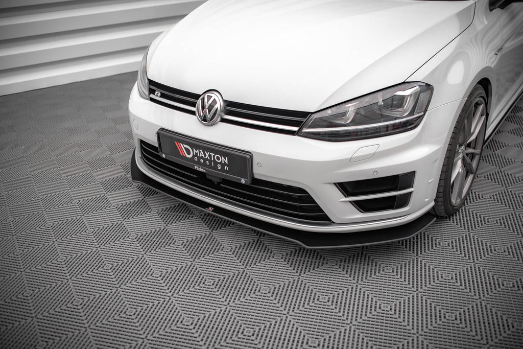 MAXTON DESIGN STREET PRO FRONT SPLITTER V.1 VOLKSWAGEN GOLF R MK7