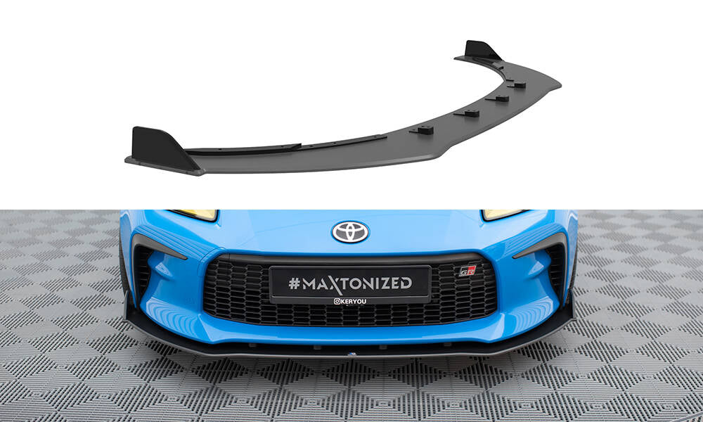 MAXTON DESIGN STREET PRO FRONT SPLITTER V.2 TOYOTA GR86 MK1