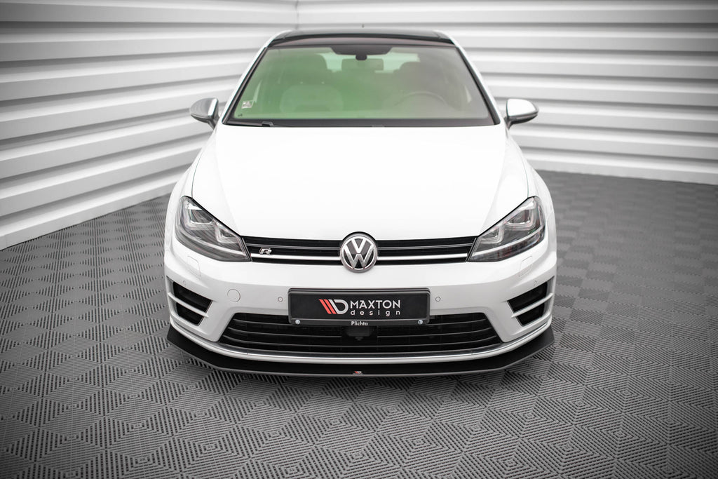 MAXTON DESIGN STREET PRO FRONT SPLITTER V.2 VOLKSWAGEN GOLF R MK7