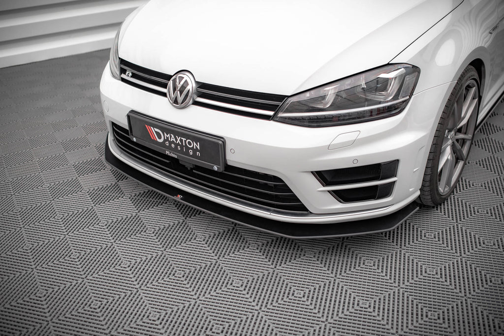 MAXTON DESIGN STREET PRO FRONT SPLITTER V.2 VOLKSWAGEN GOLF R MK7