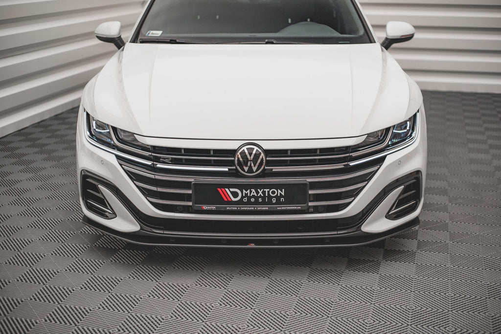 MAXTON DESIGN STREET PRO FRONT SPLITTER VOLKSWAGEN ARTEON R-LINE FACELIFT