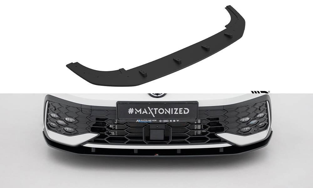 MAXTON DESIGN Street Pro Front Splitter Volkswagen Golf GTI  Mk8 Facelift