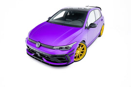 MAXTON DESIGN Street Pro Front Splitter Volkswagen Golf R Mk8 Facelift
