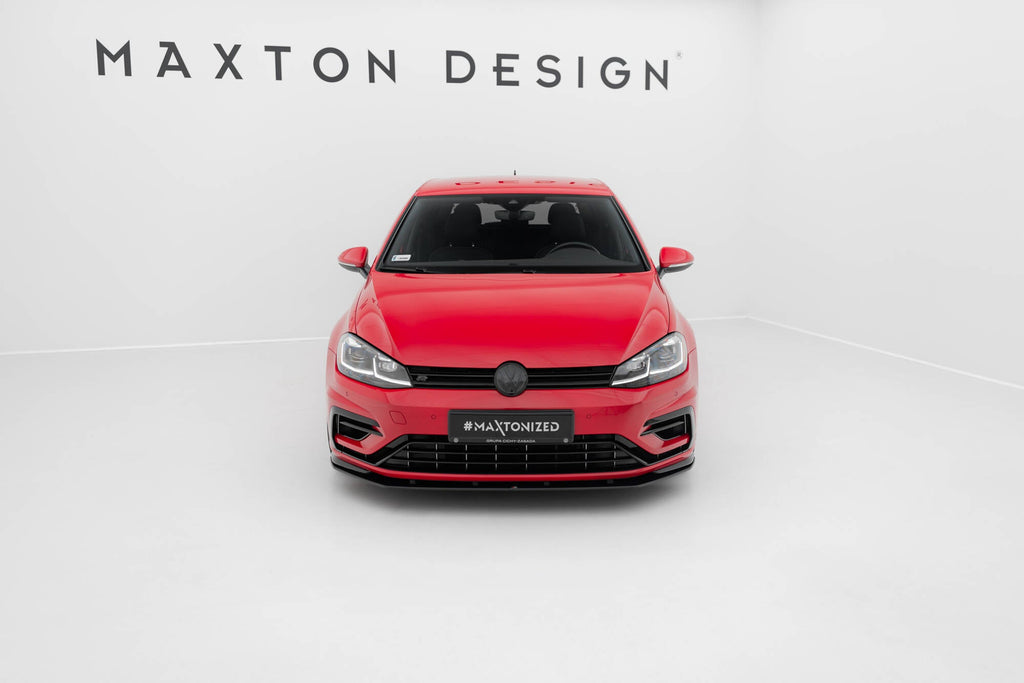 MAXTON DESIGN RACING DURABILITY FRONT SPLITTER VW GOLF 7 R FACELIFT