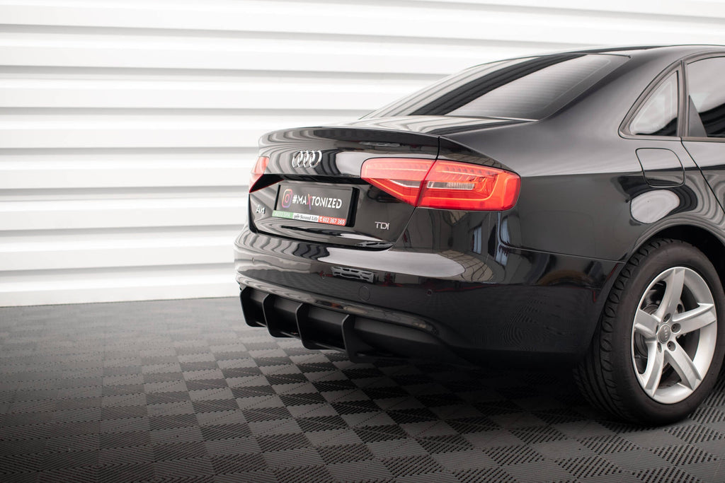 MAXTON DESIGN STREET PRO REAR DIFFUSER AUDI A4 B8 FACELIFT