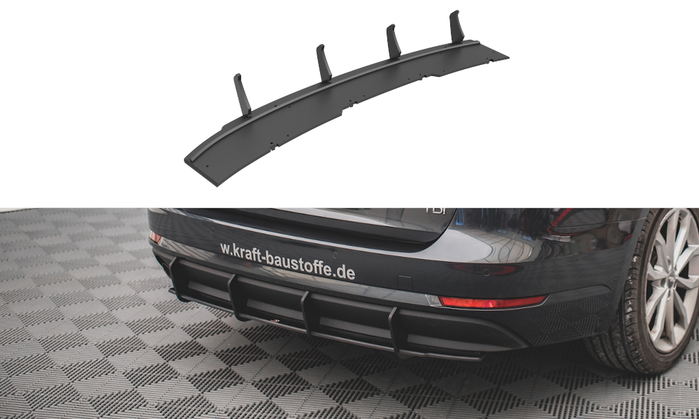 MAXTON DESIGN STREET PRO REAR DIFFUSER AUDI A4 B9