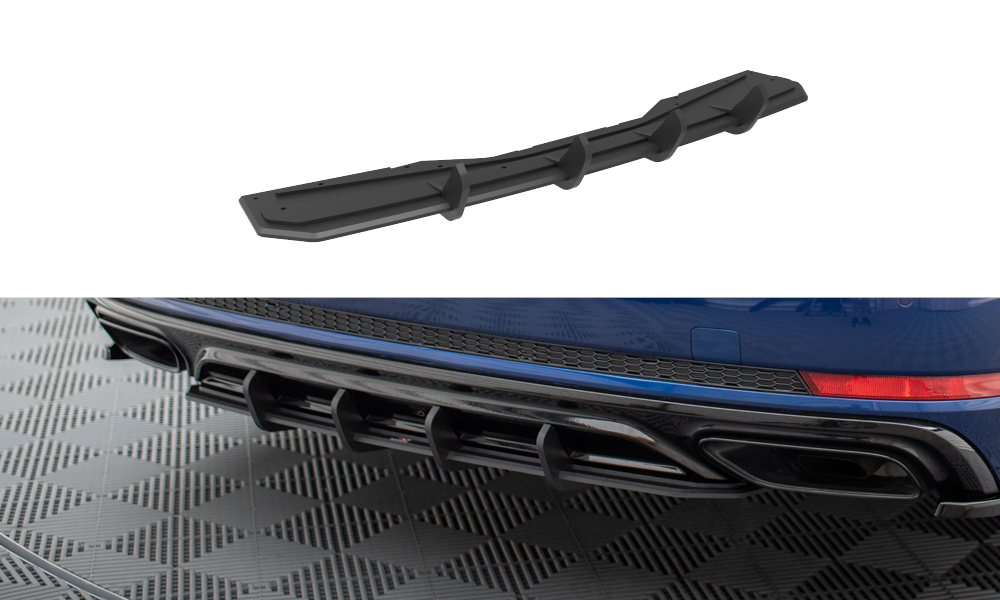 MAXTON DESIGN STREET PRO REAR DIFFUSER AUDI A4 S-LINE (US MY2019)