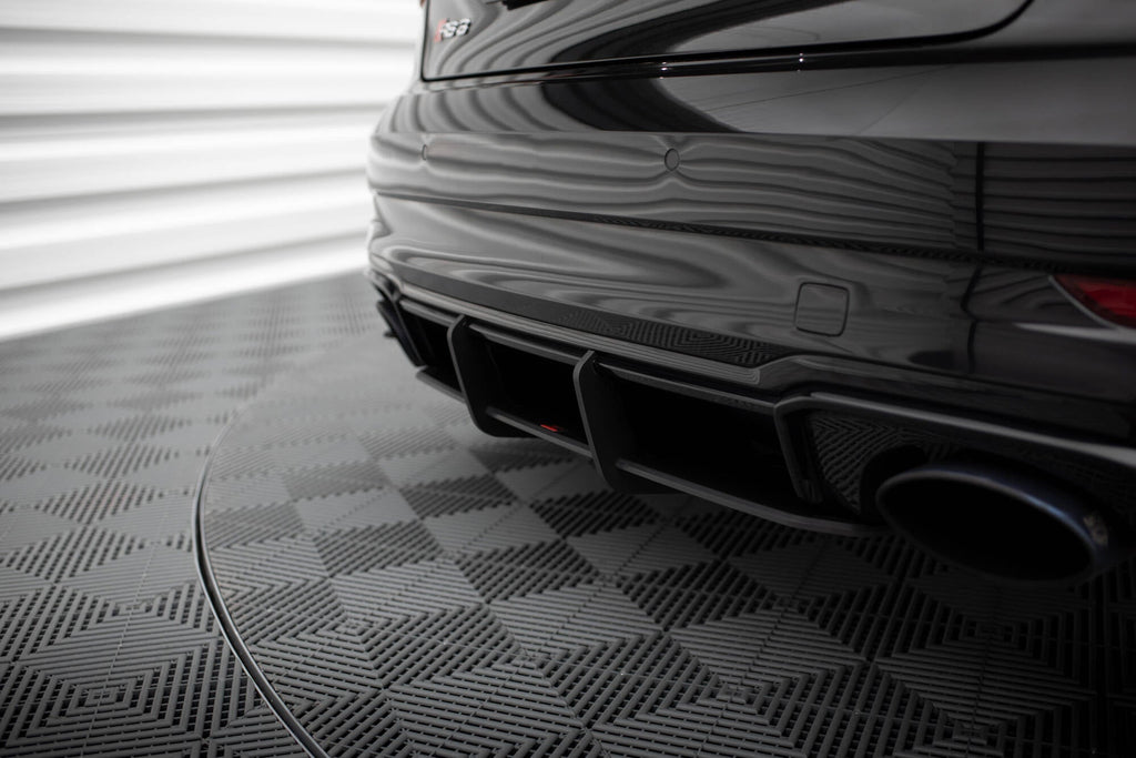 MAXTON DESIGN STREET PRO REAR DIFFUSER AUDI RS3 SEDAN 8V FACELIFT