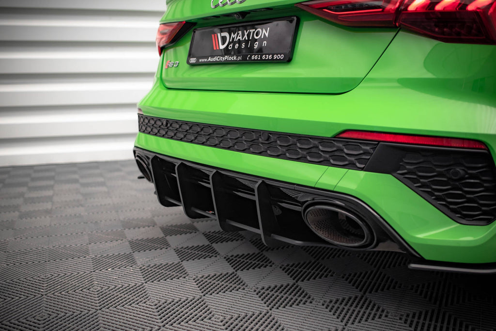 MAXTON DESIGN STREET PRO REAR DIFFUSER AUDI RS3 SEDAN 8Y