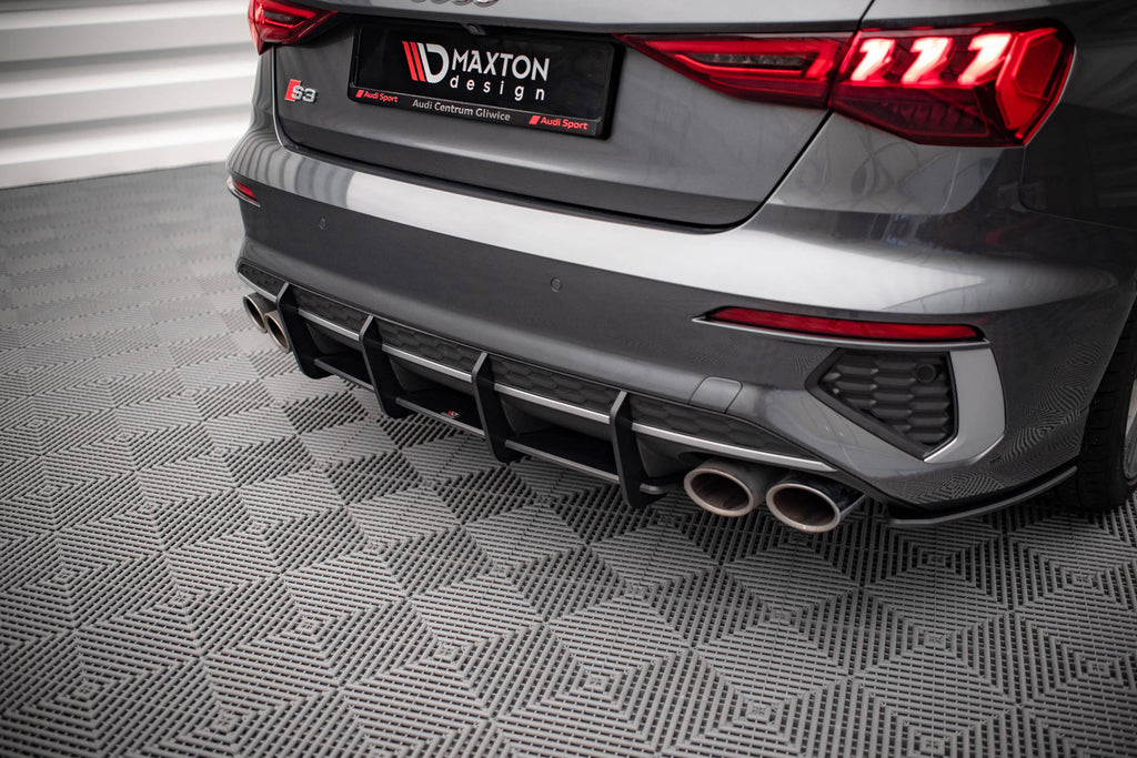 MAXTON DESIGN STREET PRO REAR DIFFUSER AUDI S3 SEDAN 8Y