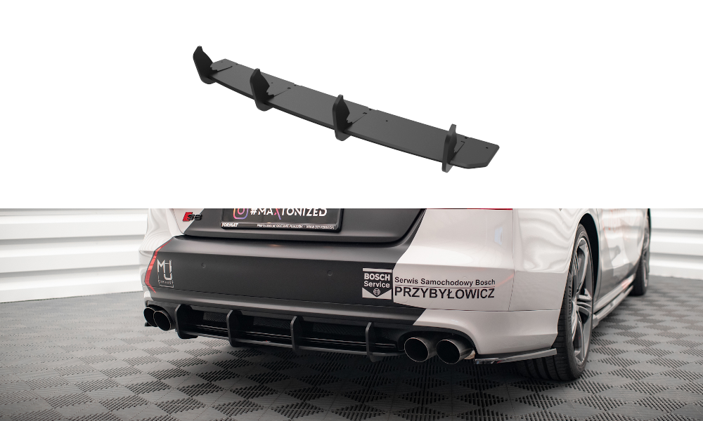 MAXTON DESIGN STREET PRO REAR DIFFUSER AUDI S8 D4