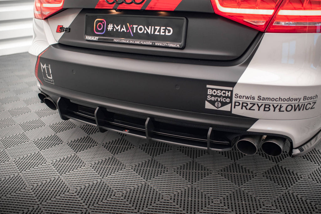 MAXTON DESIGN STREET PRO REAR DIFFUSER AUDI S8 D4