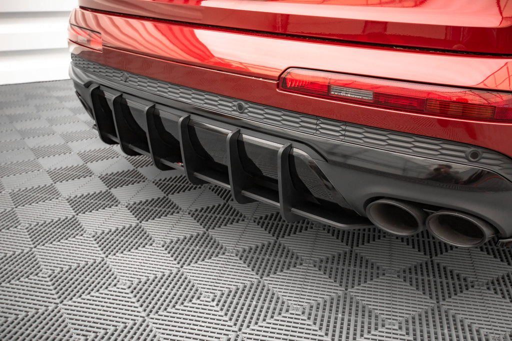 MAXTON DESIGN STREET PRO REAR DIFFUSER AUDI SQ7 /Q7 S-LINE MK2 (4M) FACELIFT