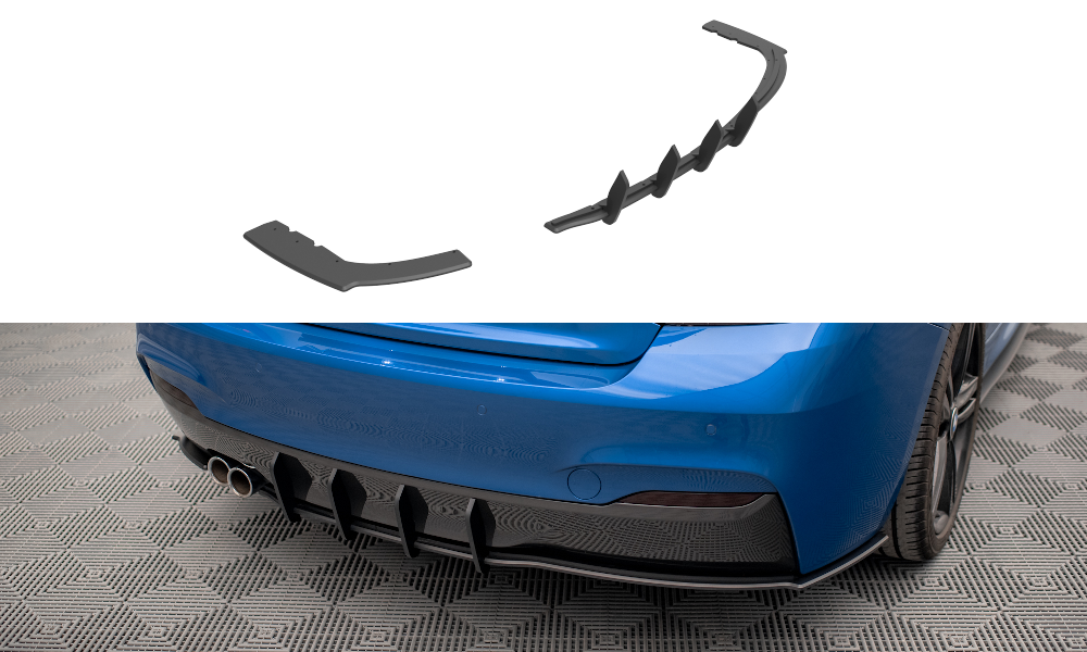 MAXTON DESIGN STREET PRO REAR DIFFUSER BMW 2 M-PACK F22