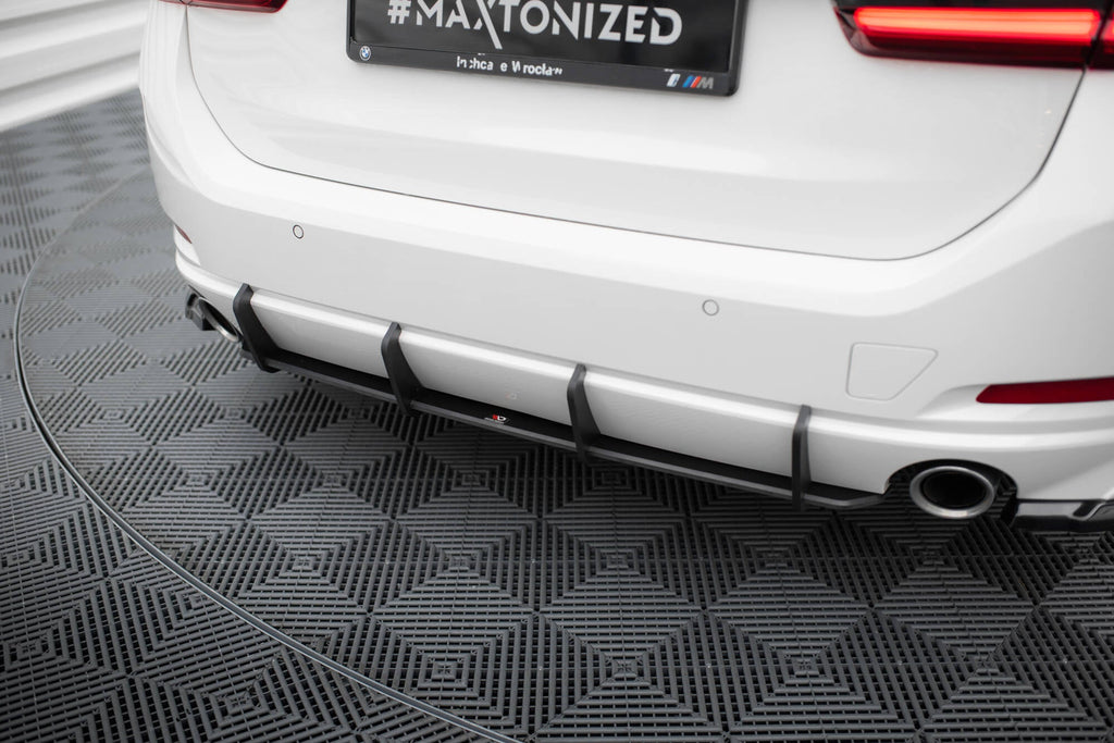 MAXTON DESIGN STREET PRO REAR DIFFUSER BMW 3 SEDAN / TOURING G20 / G21 FACELIFT