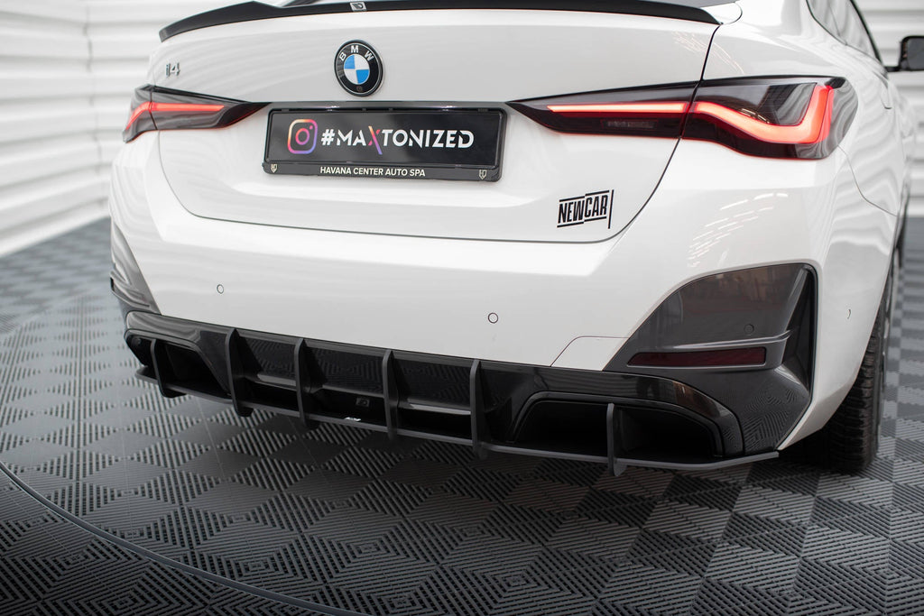 MAXTON DESIGN STREET PRO REAR DIFFUSER BMW I4 M-PACK G26