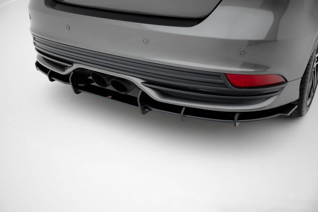 MAXTON DESIGN Street Pro Rear Diffuser Ford Focus ST Mk3 Facelift