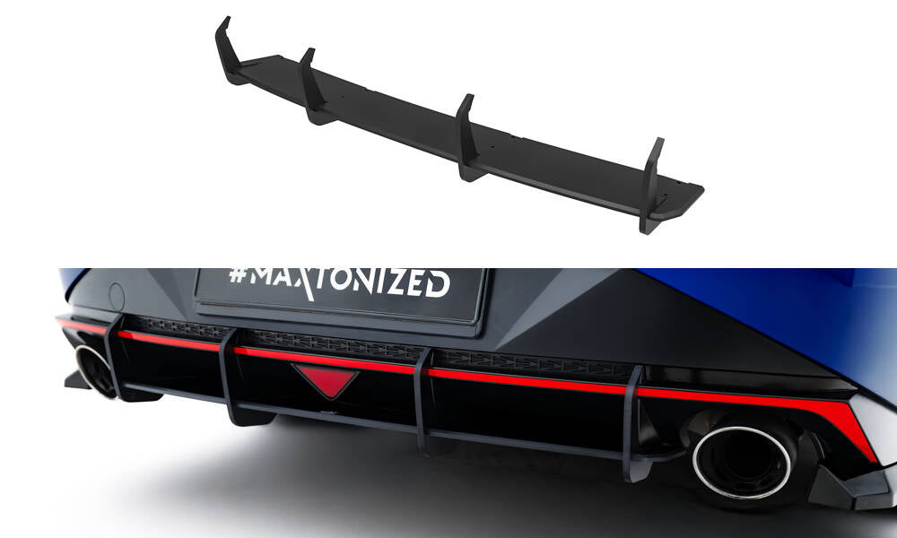MAXTON DESIGN Street Pro Rear Diffuser Hyundai Elantra N Mk7