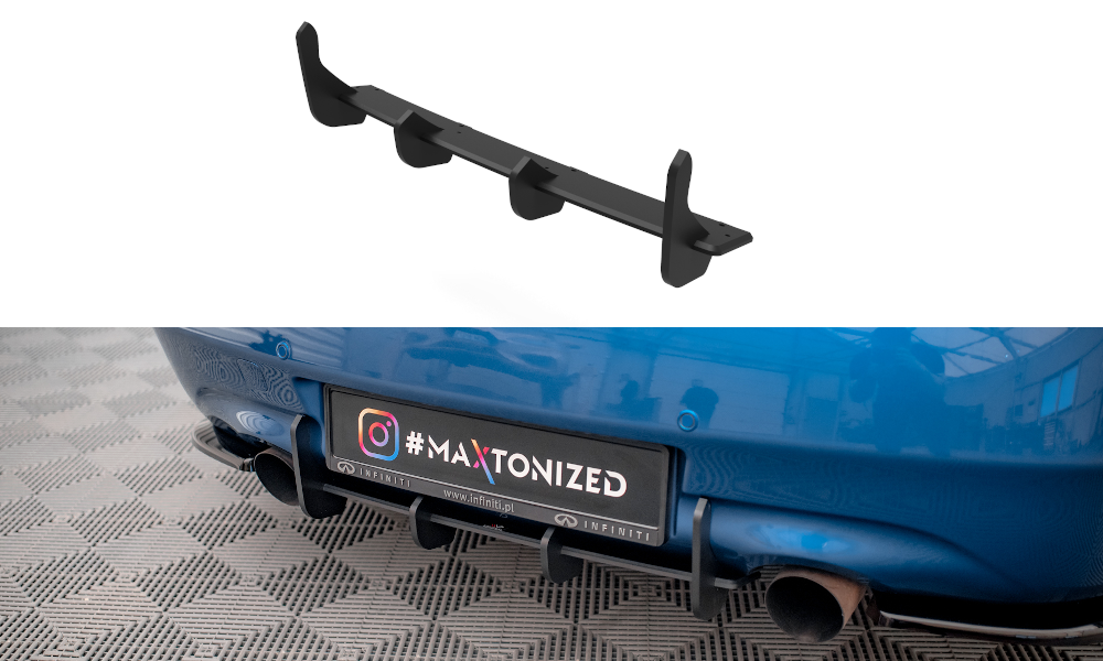 MAXTON DESIGN STREET PRO REAR DIFFUSER INFINITI G37 COUPE