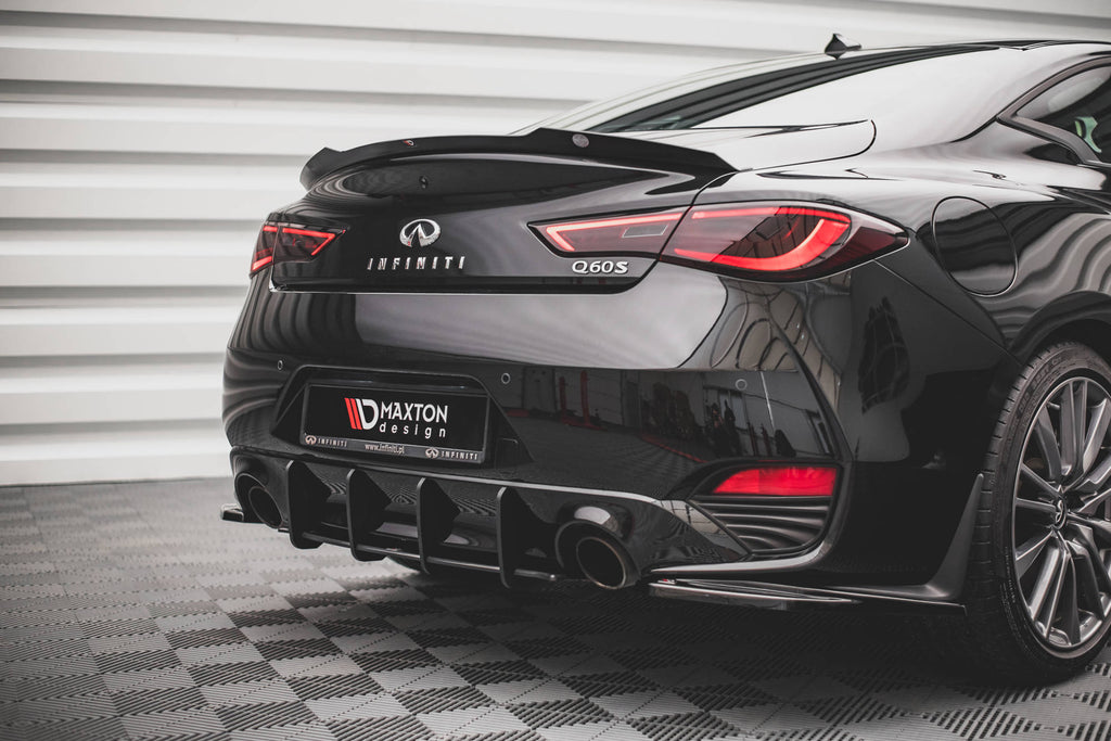 MAXTON DESIGN STREET PRO REAR DIFFUSER INFINITI Q60 S MK2