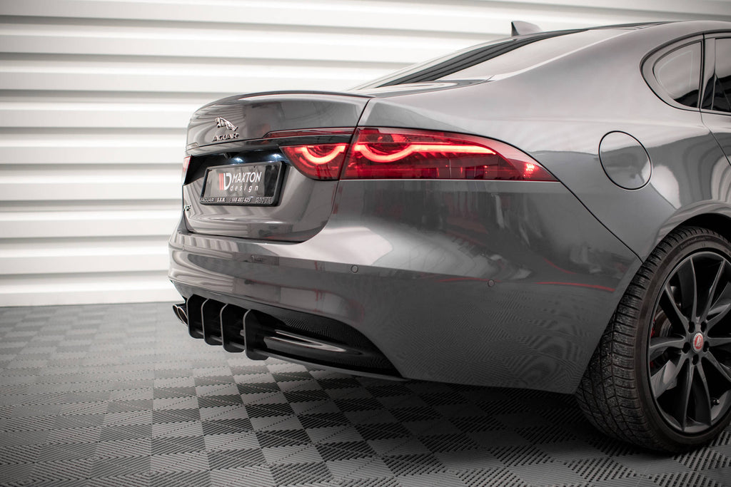 MAXTON DESIGN STREET PRO REAR DIFFUSER JAGUAR XF R-SPORT MK2