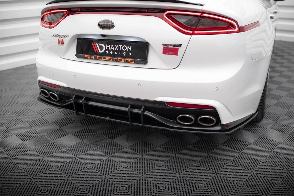 MAXTON DESIGN STREET PRO REAR DIFFUSER KIA STINGER GT-LINE MK1