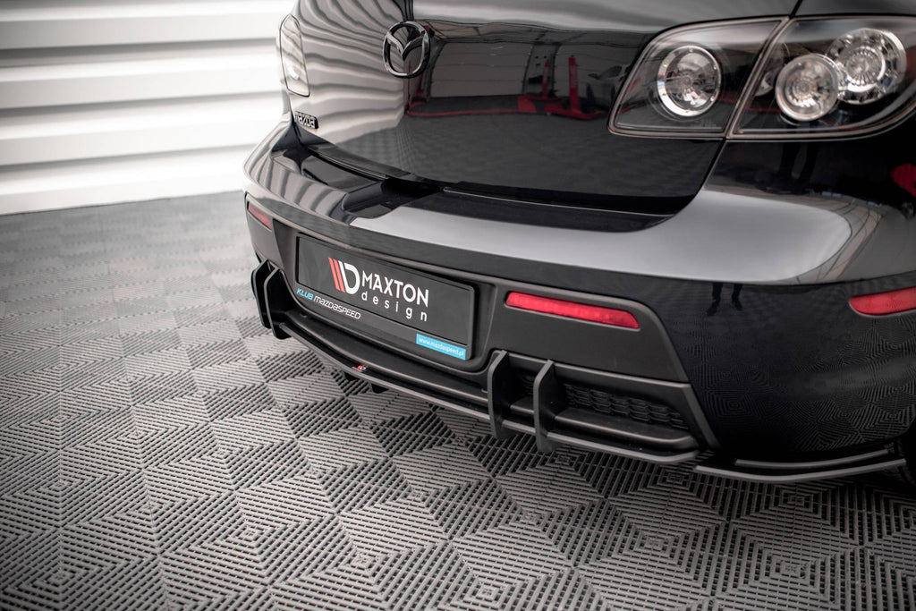 MAXTON DESIGN Street Pro Rear Diffuser Mazda 3 MPS Mk1 US-Spec Version