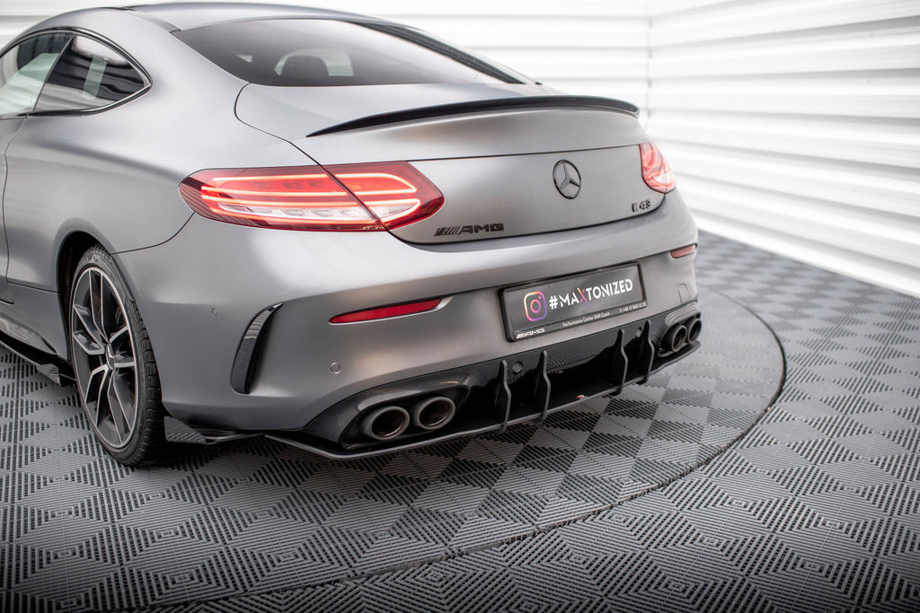 MAXTON DESIGN STREET PRO REAR DIFFUSER MERCEDES-AMG C43 COUPE C205 FACELIFT