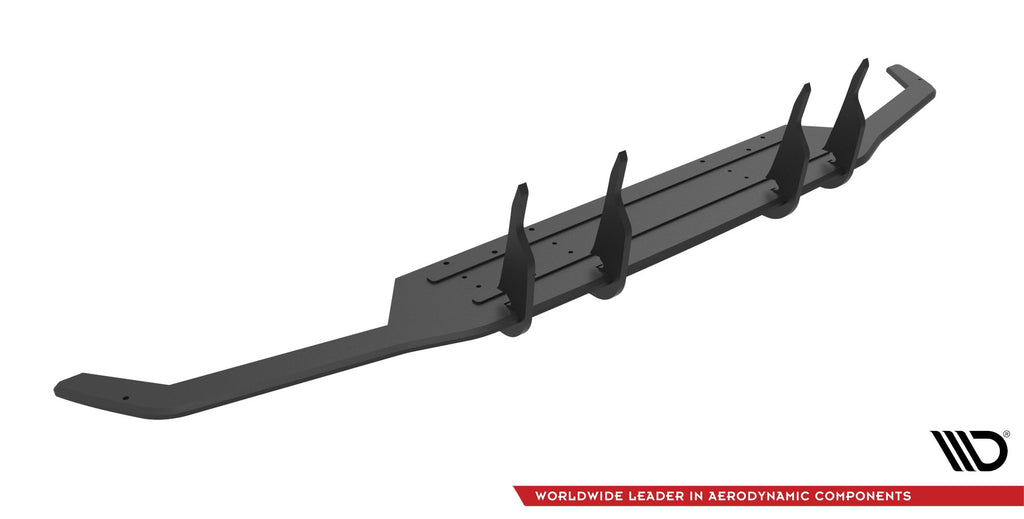 MAXTON DESIGN Street Pro Rear Diffuser Mercedes-AMG C63 Sedan / Estate W205 Facelift