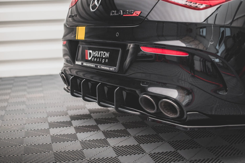 MAXTON DESIGN STREET PRO REAR DIFFUSER MERCEDES-AMG CLA 35 / 45 AERO C118