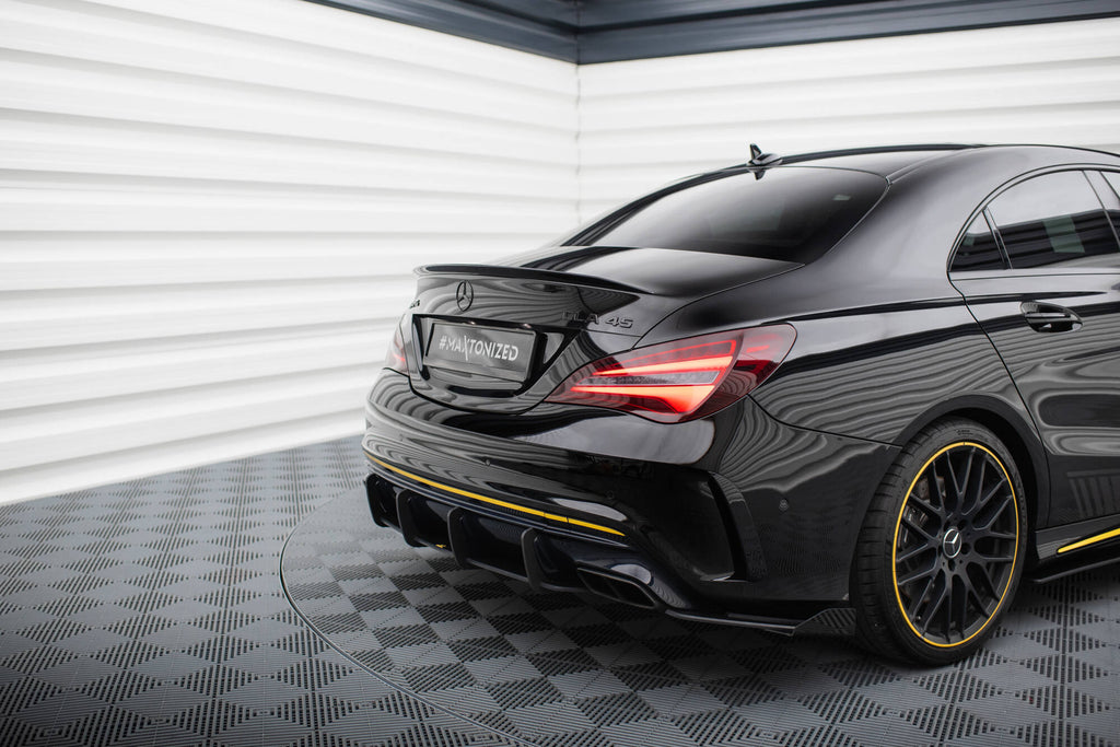 MAXTON DESIGN STREET PRO REAR DIFFUSER MERCEDES-AMG CLA 45 C117 FACELIFT