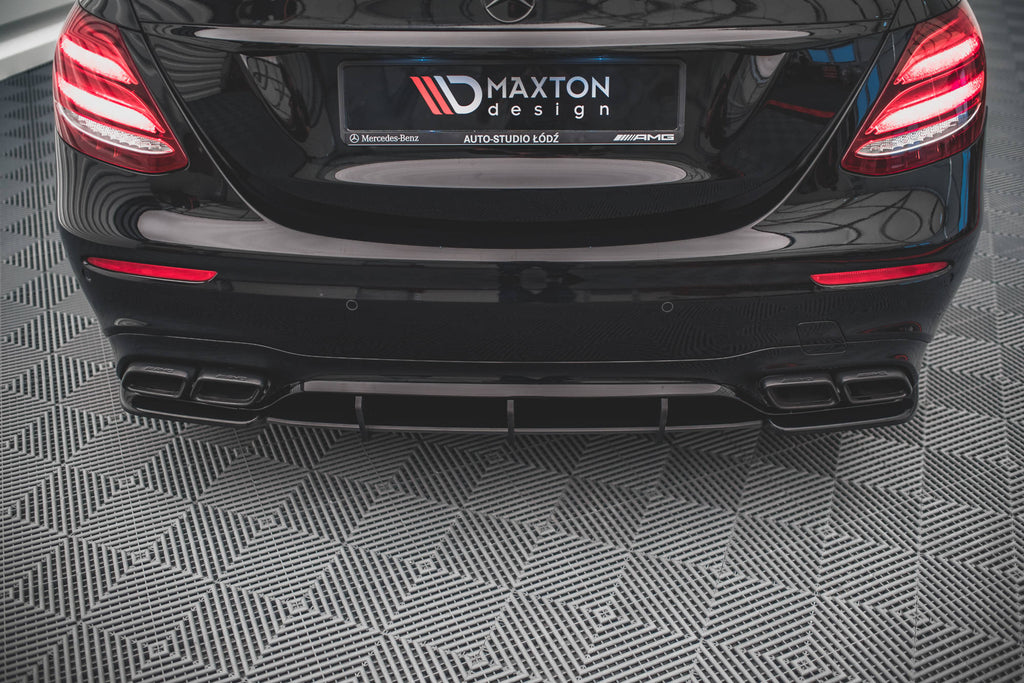 MAXTON DESIGN STREET PRO REAR DIFFUSER MERCEDES-BENZ E63 AMG ESTATE/SEDAN S213/W213