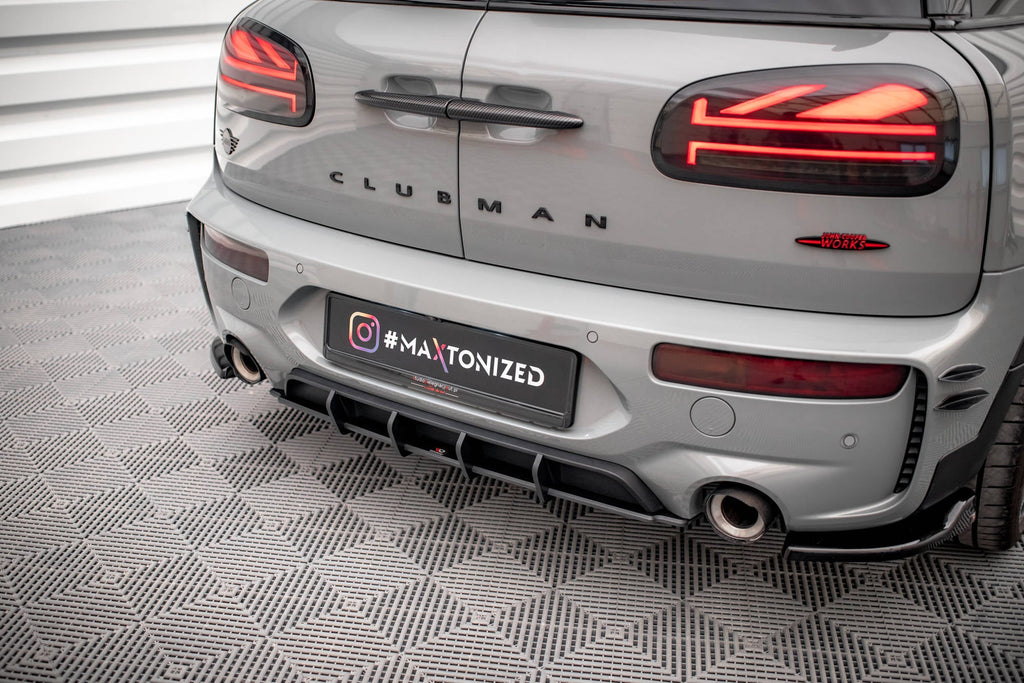 MAXTON DESIGN STREET PRO REAR DIFFUSER MINI COOPER CLUBMAN JOHN COOPER WORKS F54