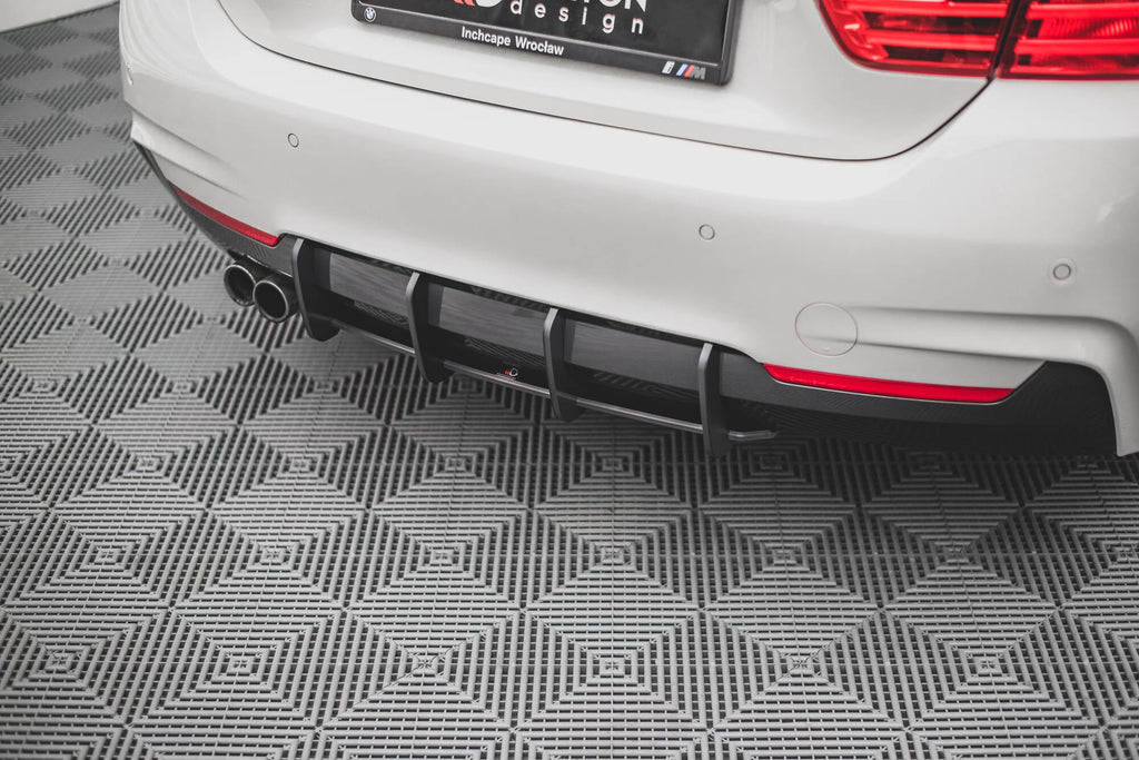 MAXTON DESIGN STREET PRO REAR DIFFUSER V.1 BMW 4 M-PACK F32