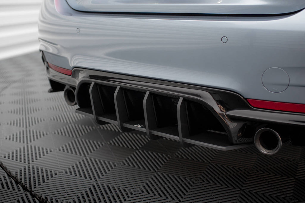 MAXTON DESIGN Street Pro Rear Diffuser V.1 BMW 435 Coupe M-Pack F32 (set for Maxton valance only)