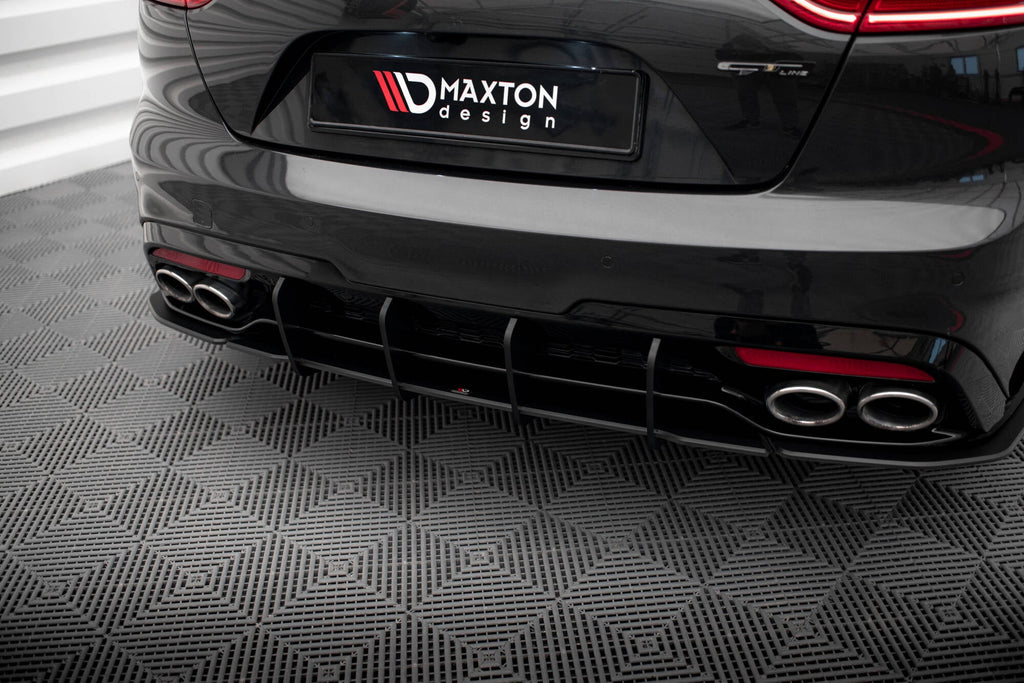 MAXTON DESIGN STREET PRO REAR DIFFUSER KIA STINGER GT-LINE MK1